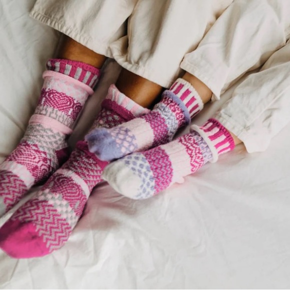 Solmate Lovebug Mismatched Kids Socks - Picture 1 of 7